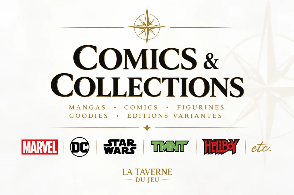 Comics, mangas et objets de collection – La Taverne du Jeu Suisse