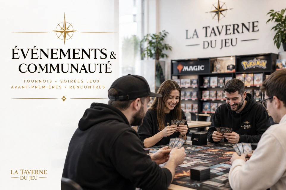 Événements TCG, tournois et soirées jeux – La Taverne du Jeu