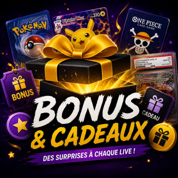 Bonus, cadeaux et promotions exclusives pendant les lives Voggt de La Taverne du Jeu