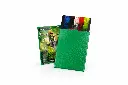 Pochettes vertes et cartes fantasy.webp