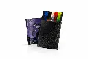 Protège-cartes noir et carte zombie.webp