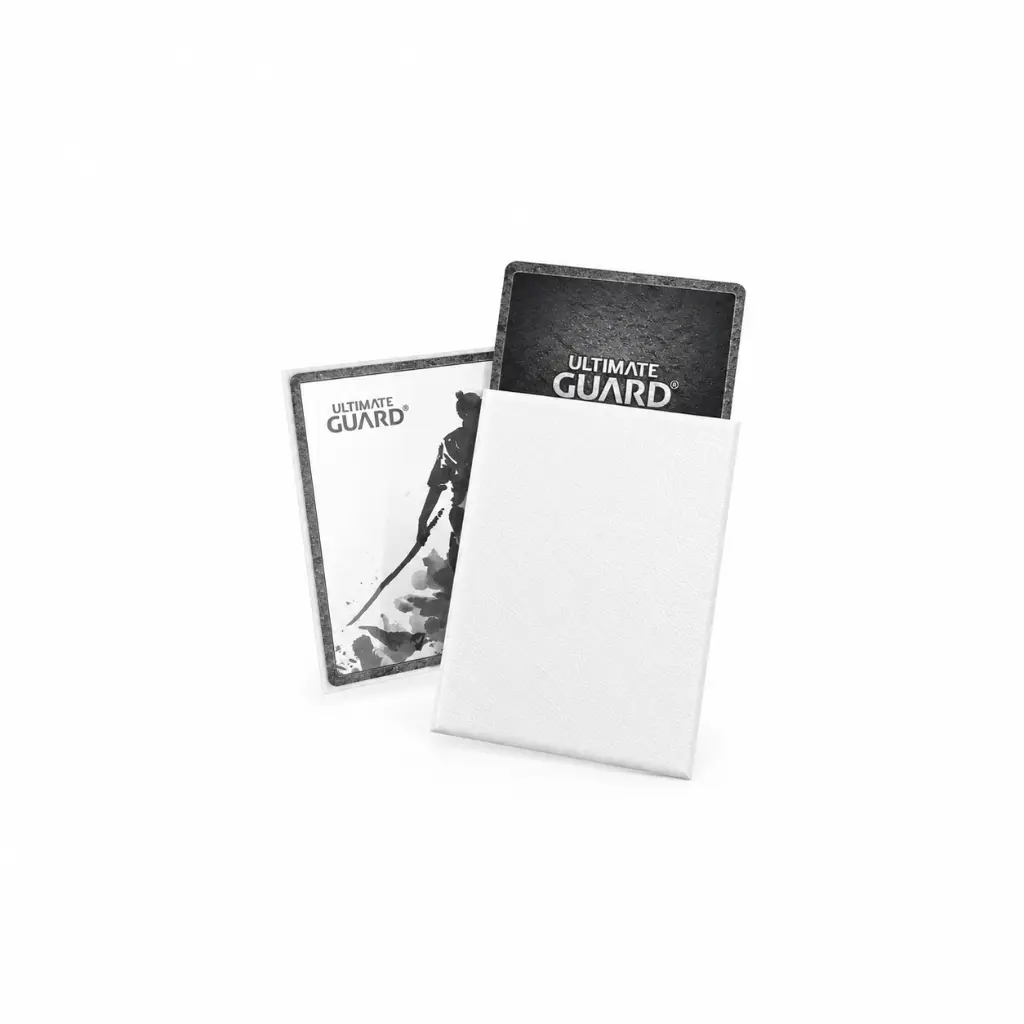 Étui blanc et cartes Ultimate Guard.webp