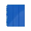Page de rangement bleue à 9 pochettes.webp