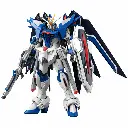 Maquette mecha bleue et blanche détaillée.webp