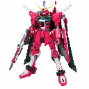 Maquette mécha Gundam rouge et blanc.webp