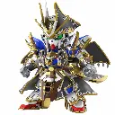 Gundam samouraï SD orné et détaillé.webp