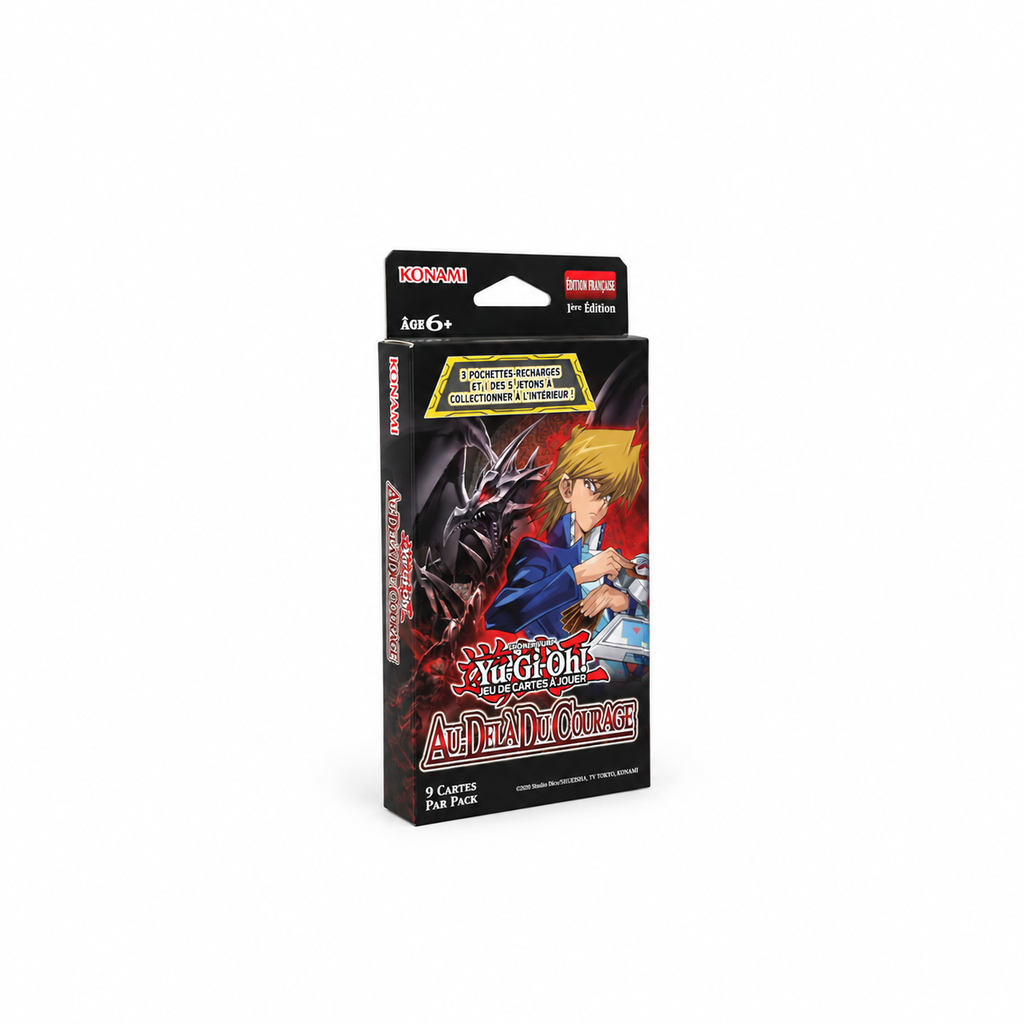 Yu-Gi-Oh! – Au-Delà du Courage – Blister 3 Boosters FR