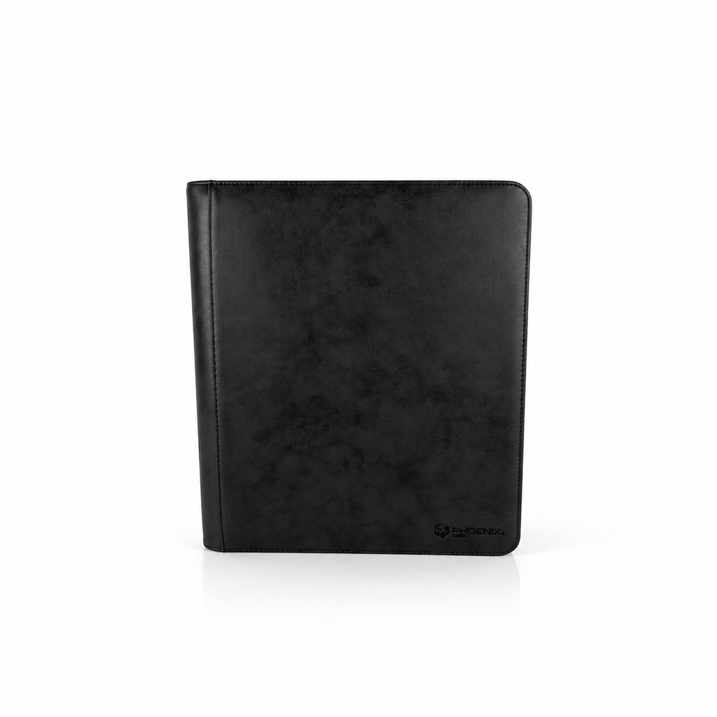 Phoenix Shield – Portfolio Elite Toploader 360 Cartes – Noir