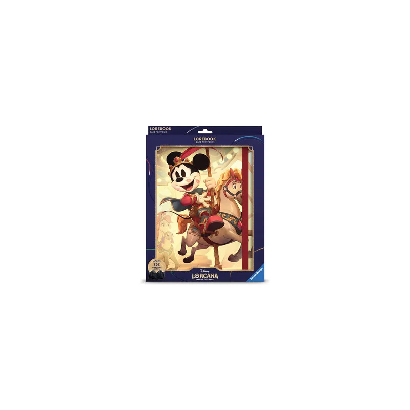 Disney Lorcana – Portfolio Mickey & Minnie – 252 Cartes
