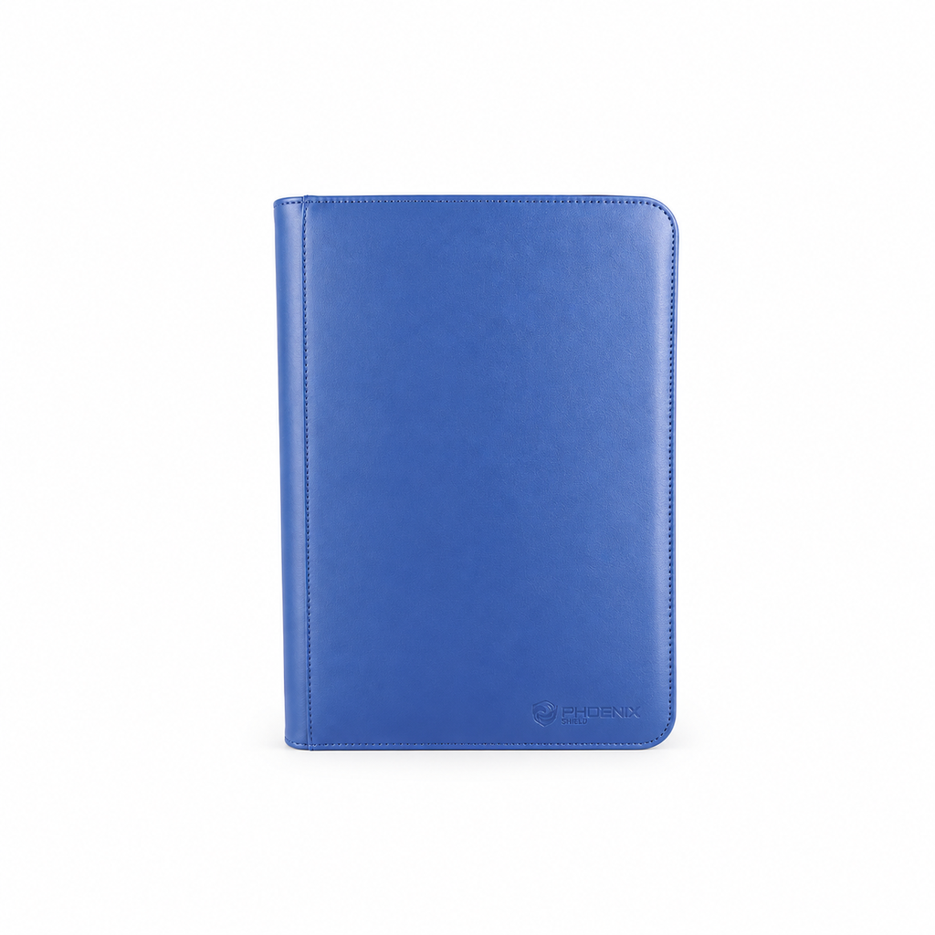 Phoenix Shield – Portfolio Zipper 360 – Bleu – Deluxe