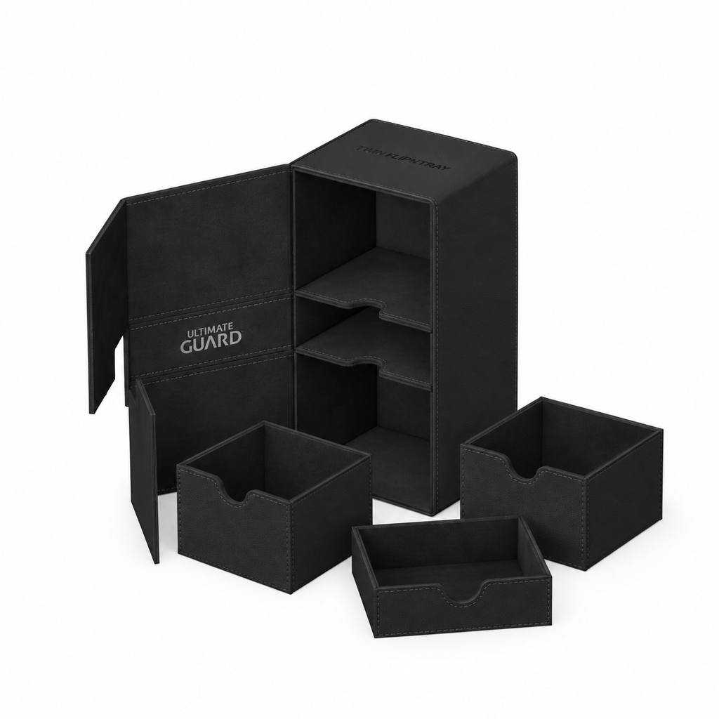 Ultimate Guard – Twin Flip'n'Tray 266+ XenoSkin – Noir