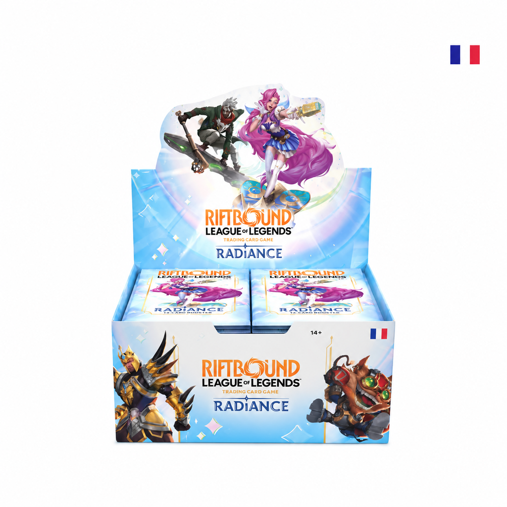 Riftbound – League of Legends TCG – Radiance – Display 24 Boosters FR