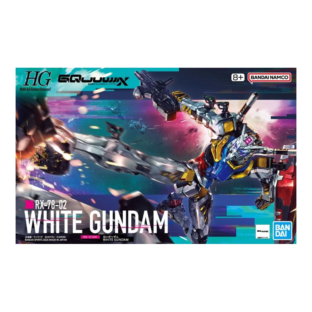 Gundam GQuuuuuuX – HG 1/144 White Gundam – Bandai Spirits