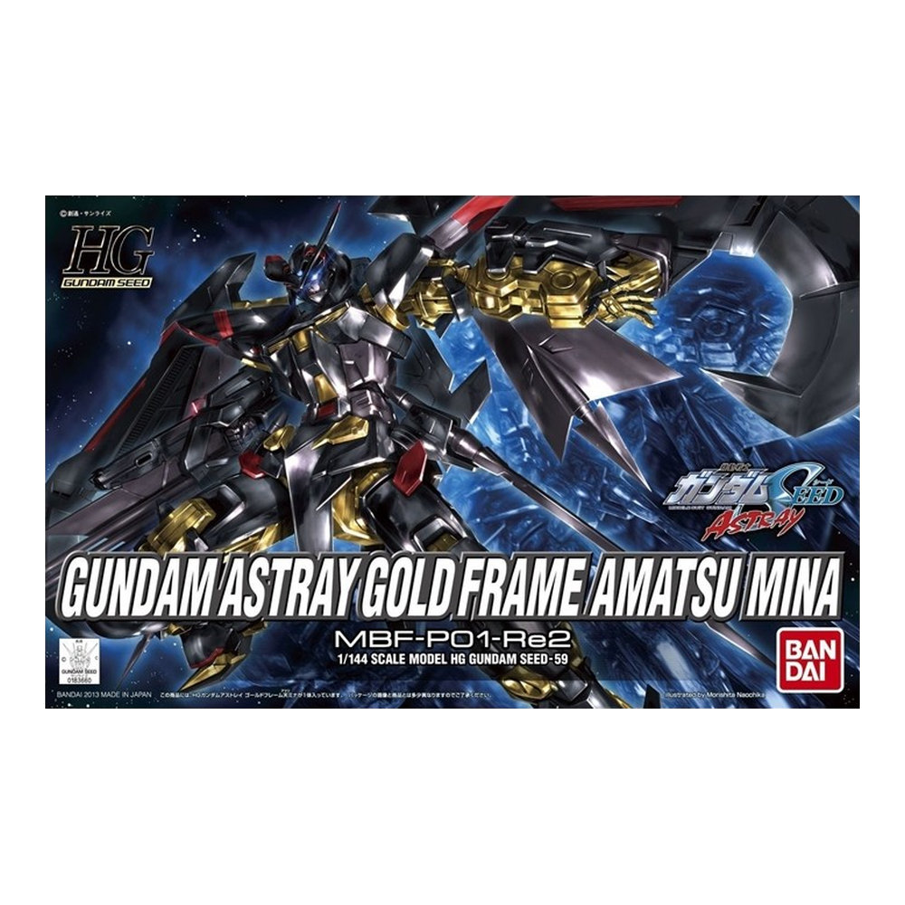 Gundam SEED Astray – HG 1/144 Gundam Astray Gold Frame Amatsu Mina – Bandai Spirits