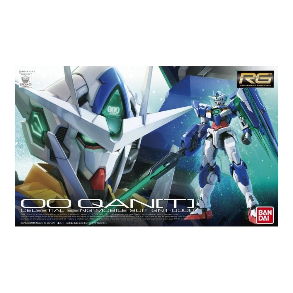 Gundam 00 – RG 1/144 GNT-0000 00 Qan[T] – Bandai Spirits