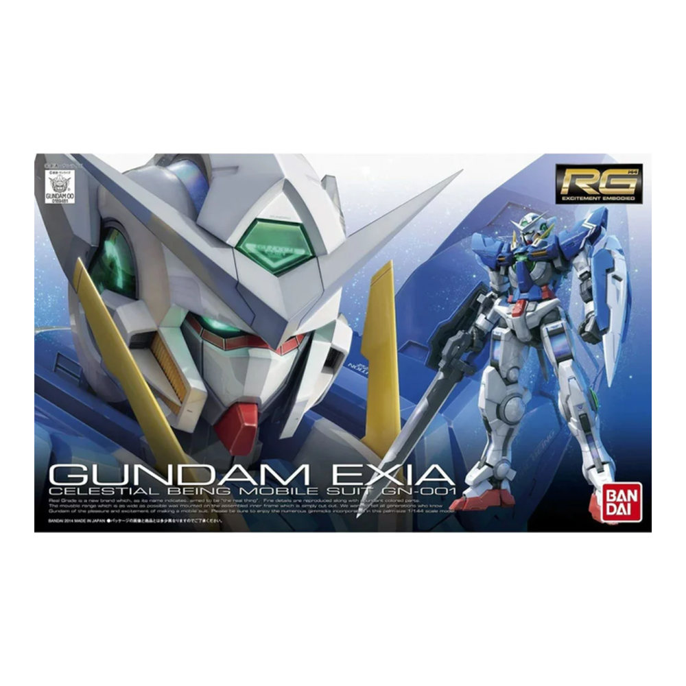 Gundam 00 – RG 1/144 GN-001 Gundam Exia – Bandai Spirits