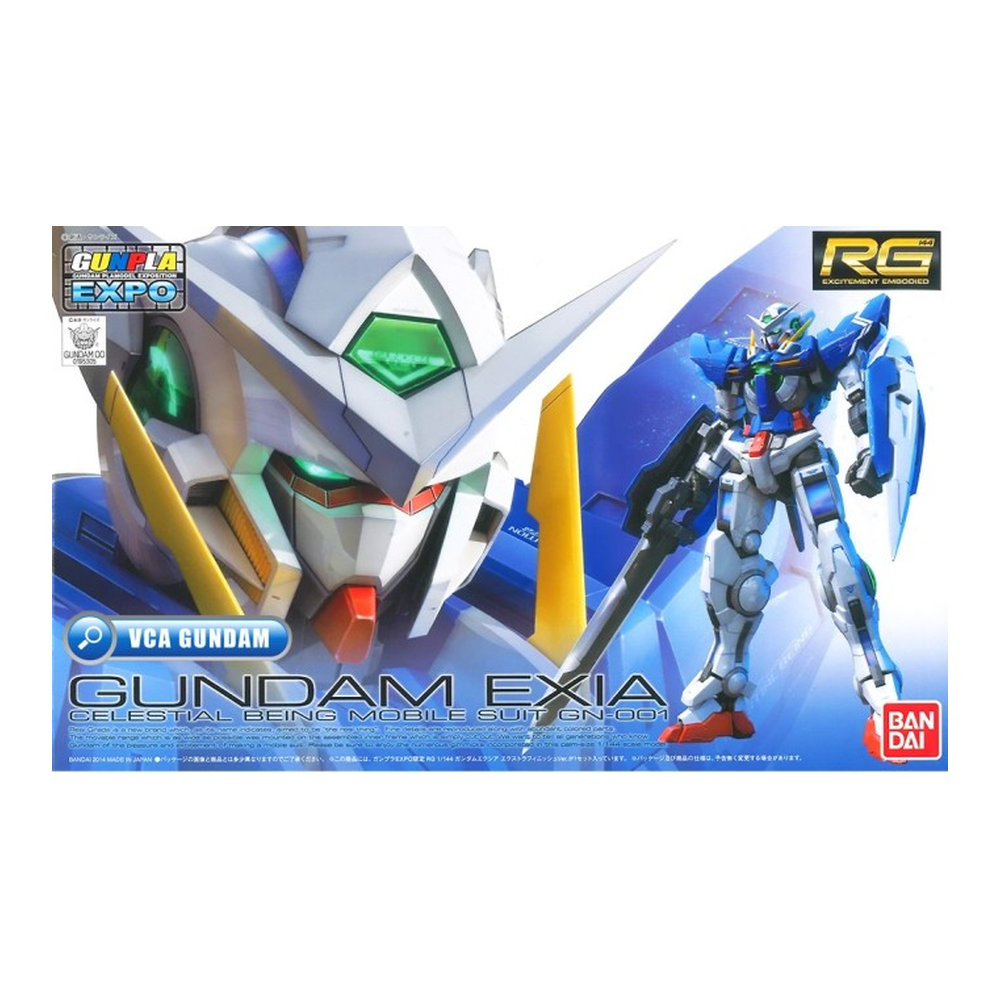 Gundam 00 – RG 1/144 GN-001 Gundam Exia Extra Finish – Bandai