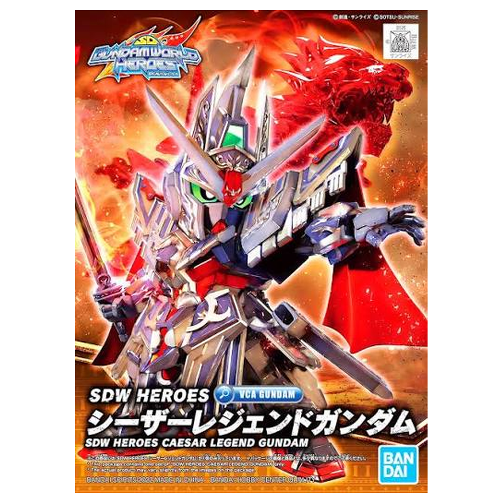 SDW Heroes Caesar Legend Gundam – Bandai Spirits