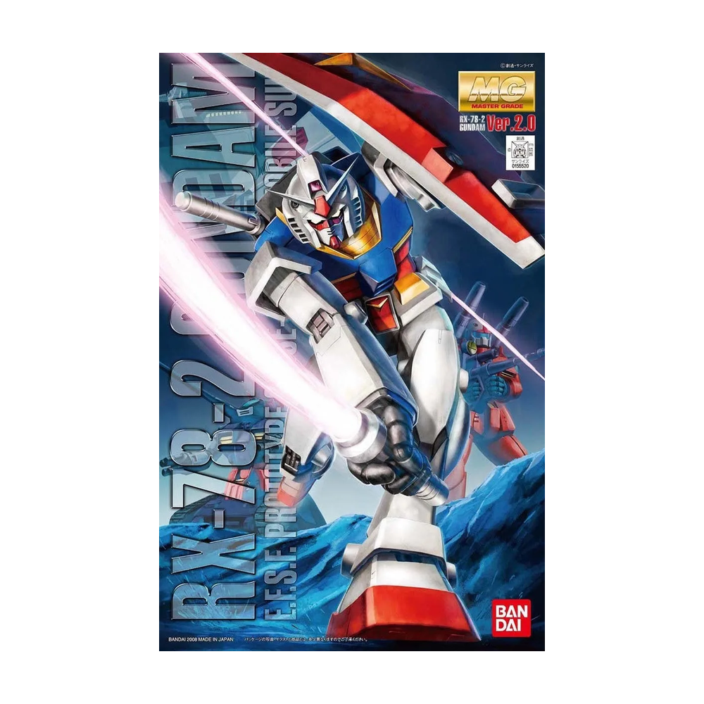 MG 1/100 RX-78-2 Gundam Ver. 2.0 – Mobile Suit Gundam – Bandai