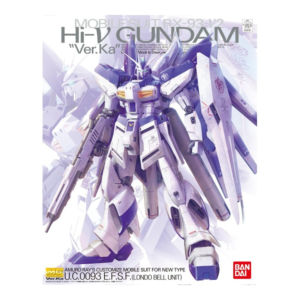MG 1/100 Hi-ν Gundam Ver.Ka – Bandai Spirits