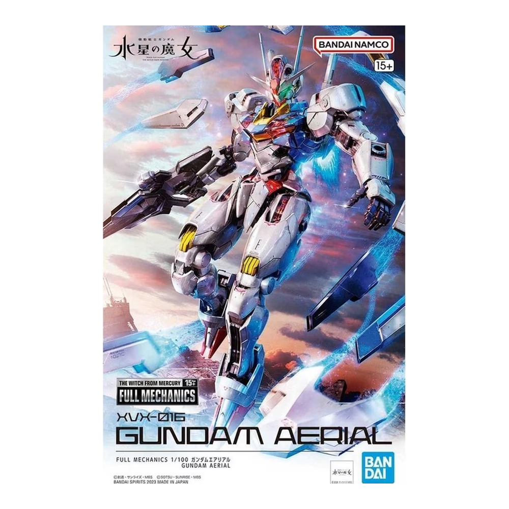 Full Mechanics 1/100 Gundam Aerial – Bandai