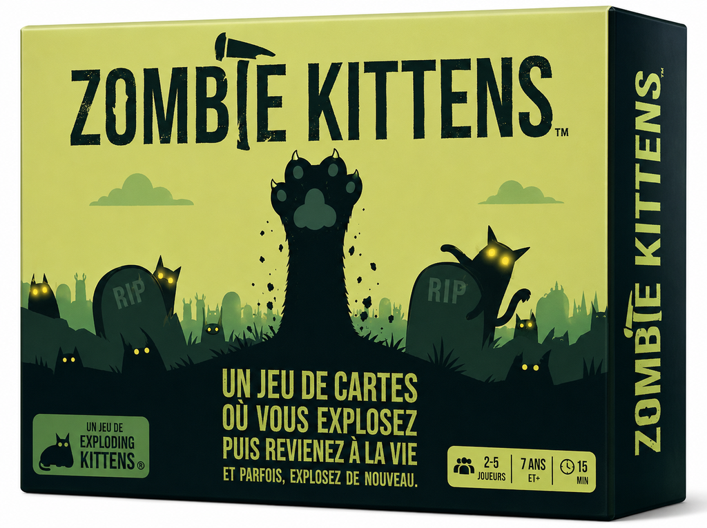 EXPLODING KITTENS ZOMBIE KITTENS (FR)