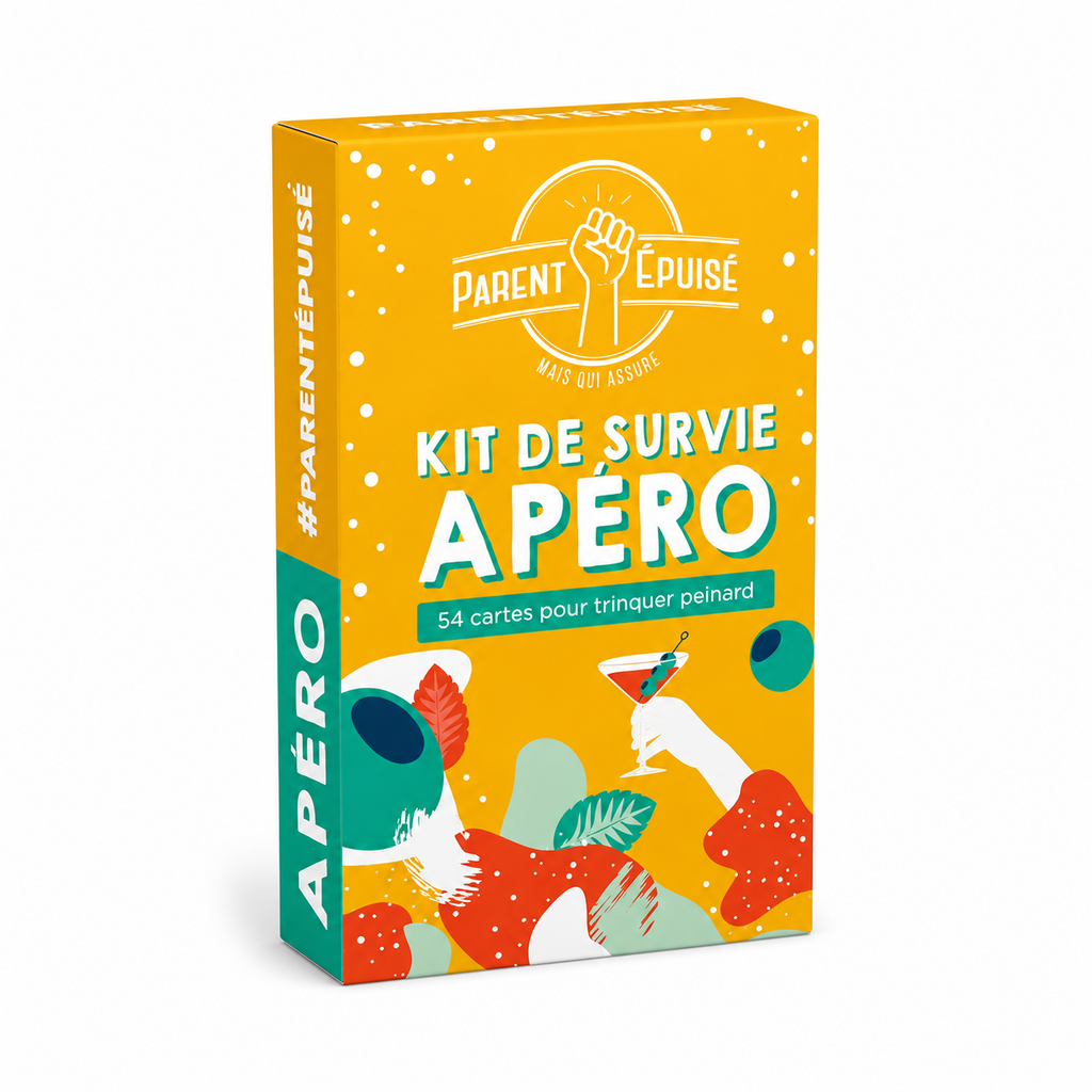 PARENT EPUISE KIT DE SURVIE APERO (FR)