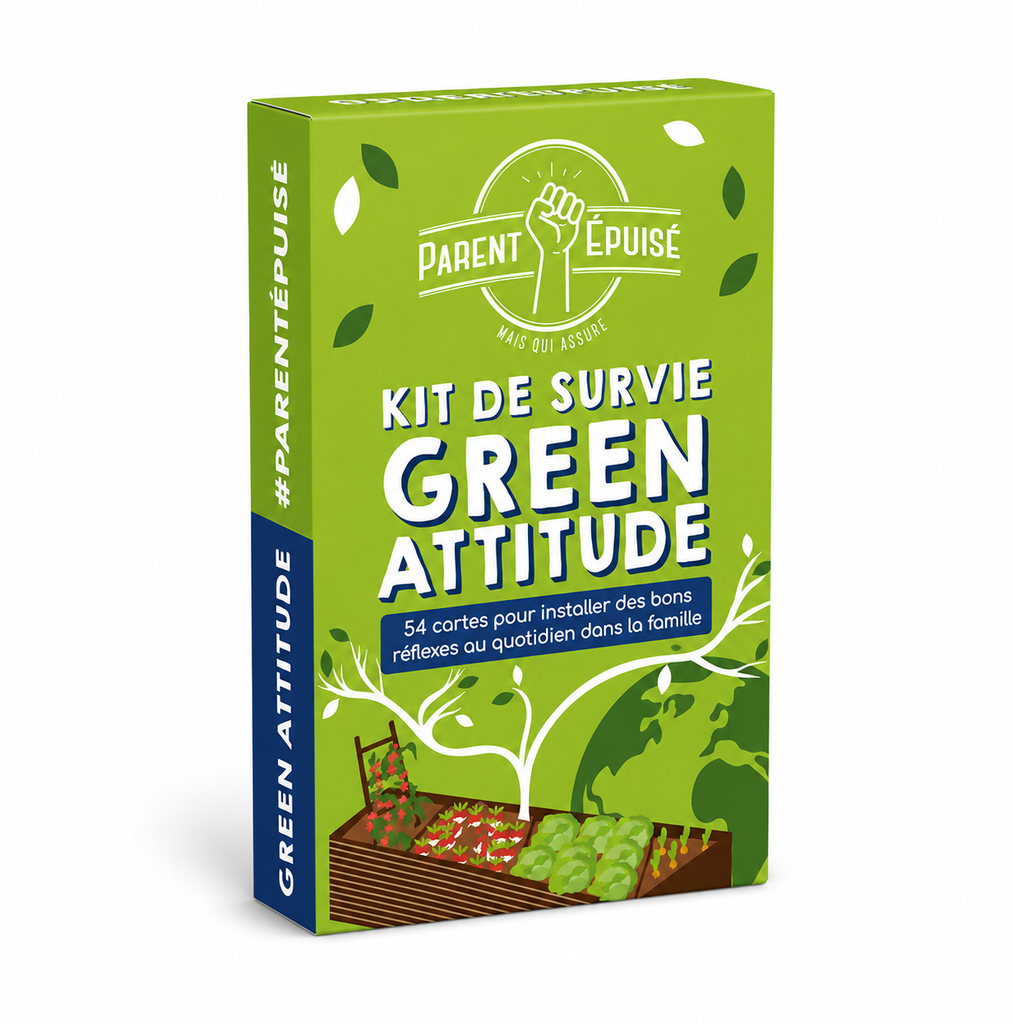 PARENT EPUISE KIT DE SURVIE GREEN ATTITUDE (FR)