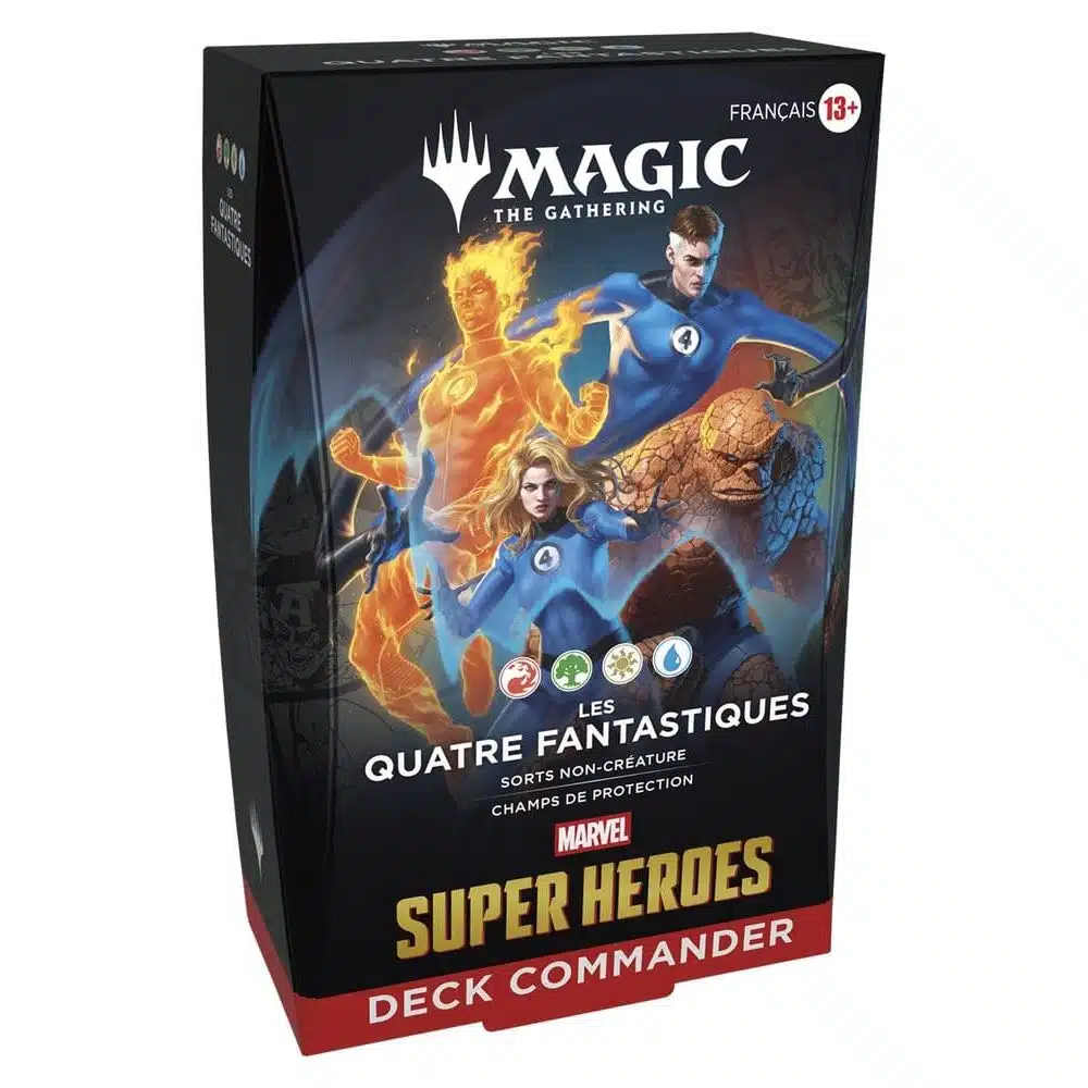 Magic The Gathering Marvel Super Heroes - Deck Commander Les Quatre Fantastiques (FR)