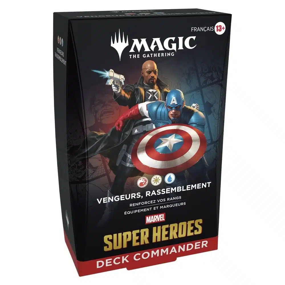 Magic The Gathering Marvel Super Heroes - Deck Commander Avengers Rassemblement (FR)