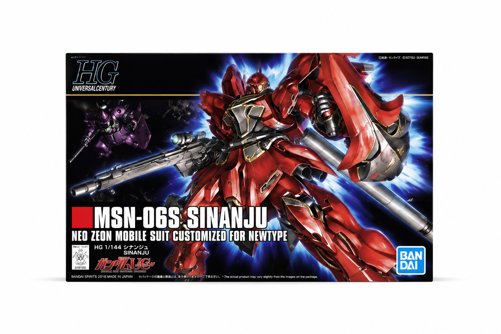 Bandai – HG MSN-06S Sinanju 1/144