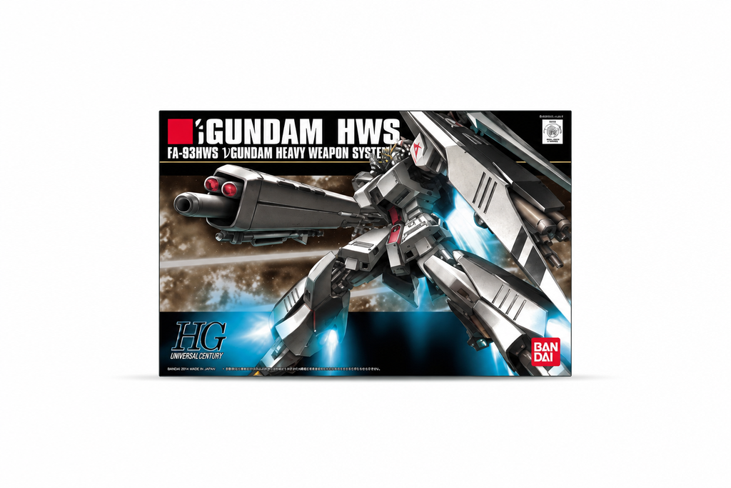 Bandai – HG ν Gundam Heavy Weapon System Type 1/144