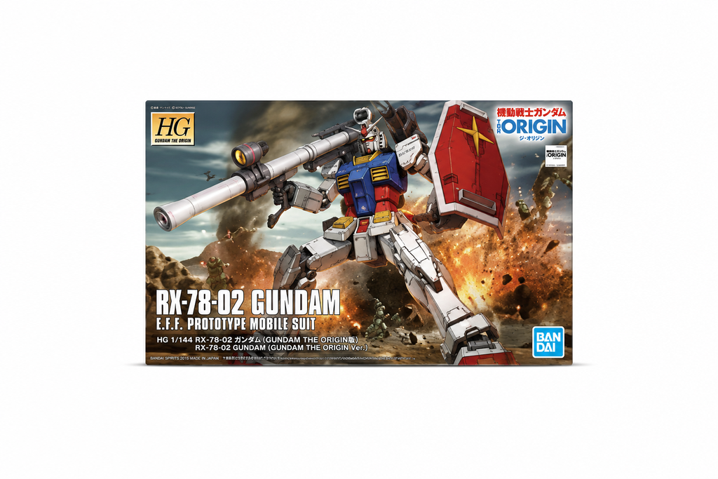 Bandai – HG RX-78-02 Gundam (The Origin Ver.) 1/144