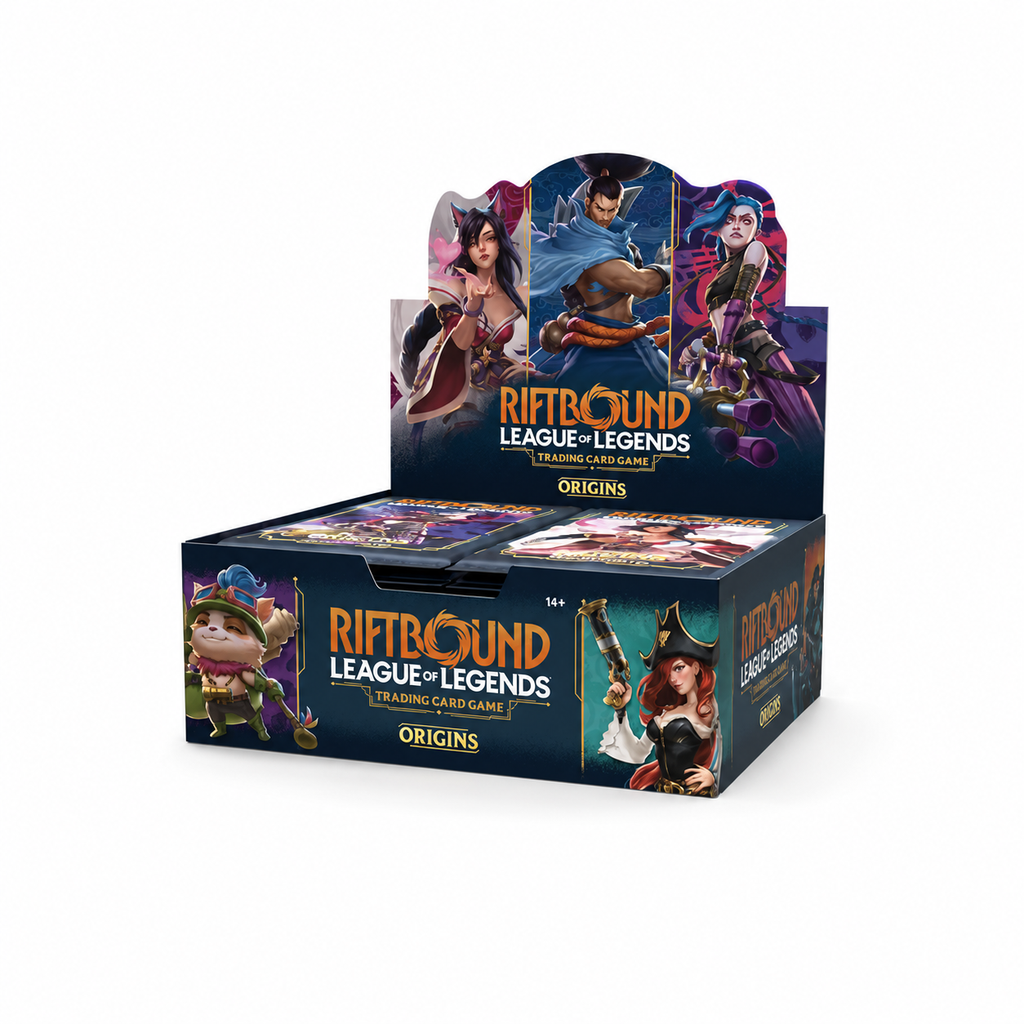 Riot Games – Riftbound: League of Legends – Set One: Origins – Boîte de 24 Boosters (FR)