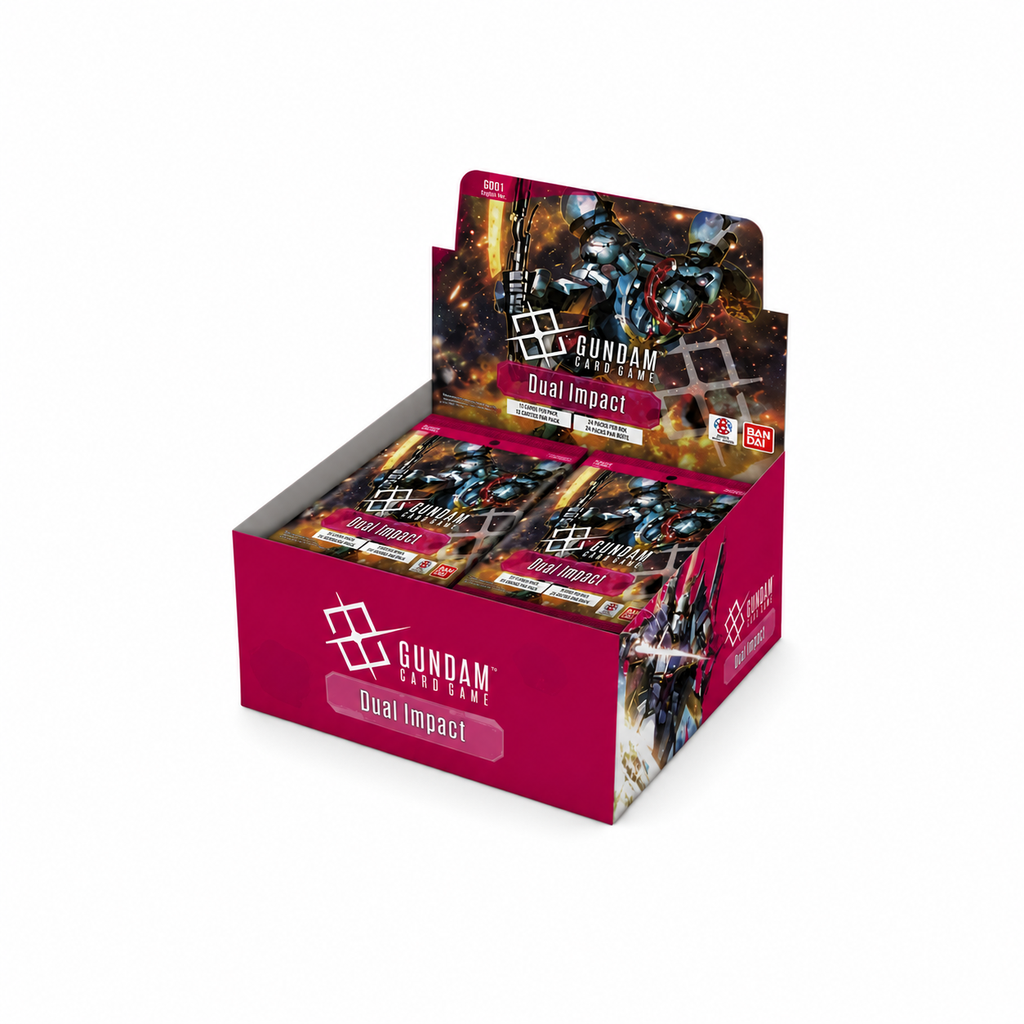 Bandai – Gundam Card Game – Dual Impact GD02 – Boîte de 24 Boosters (EN)
