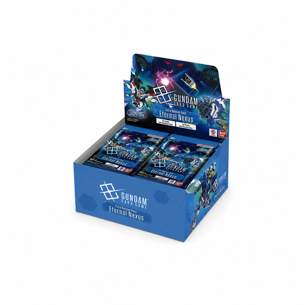 Bandai – Gundam Card Game – Eternal Nexus EB01 – Boîte de 24 Boosters (EN)