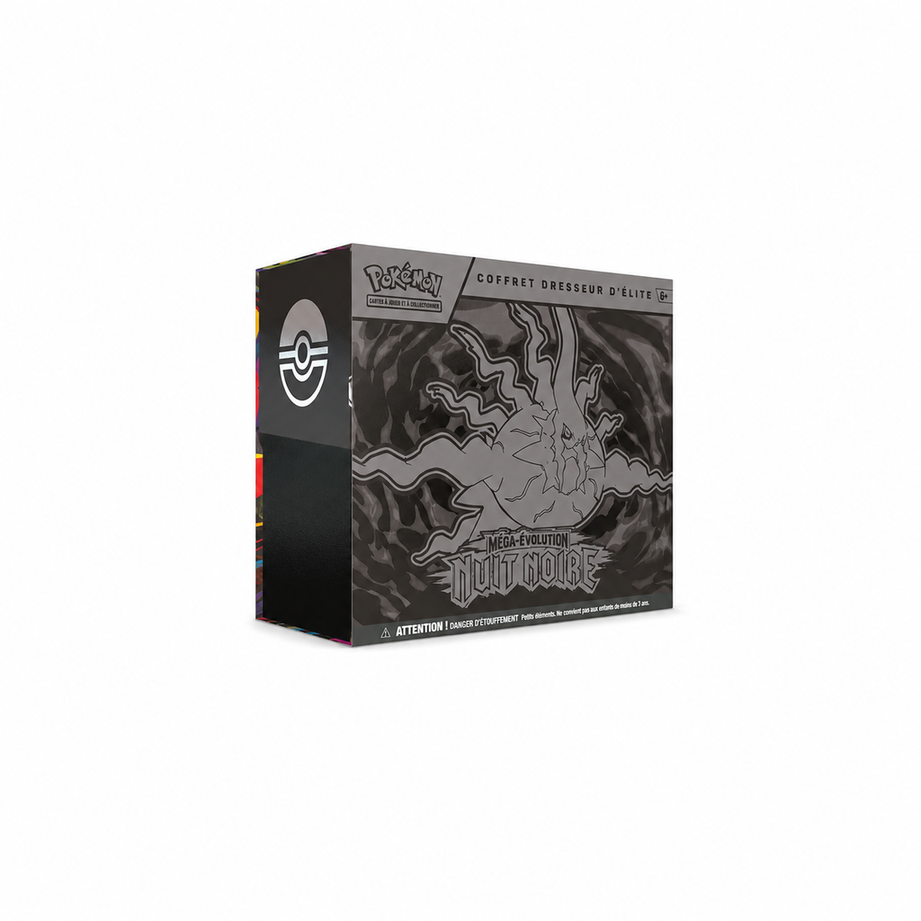 The Pokémon Company – Pokémon – Coffret Dresseur d'Élite Nuit Noire (ME05) (FR)