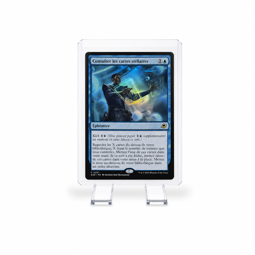 Consulter les cartes stellaires (Foil) – EOE – Magic: The Gathering – FR