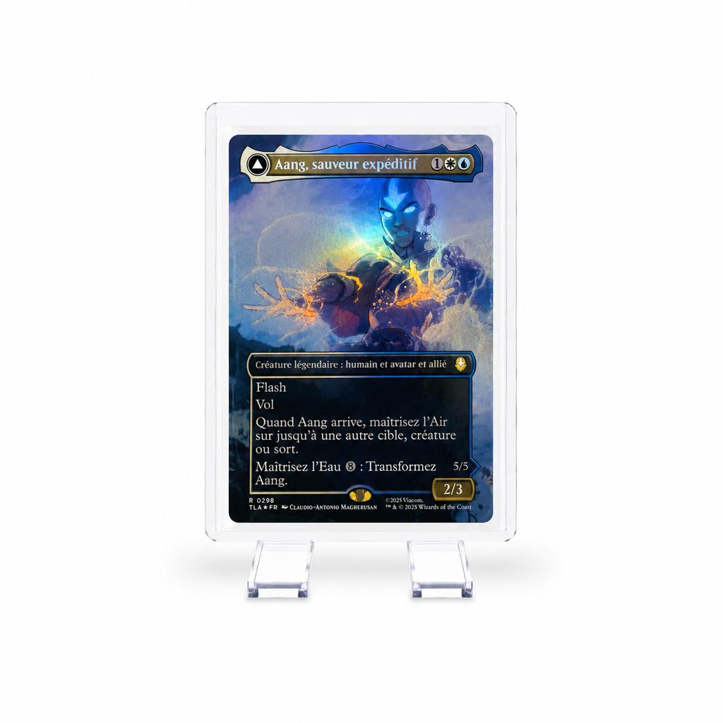 Aang, sauveur expéditif (Ripple Foil) 0298 – Avatar: La Légende d'Aang – Magic: The Gathering – FR