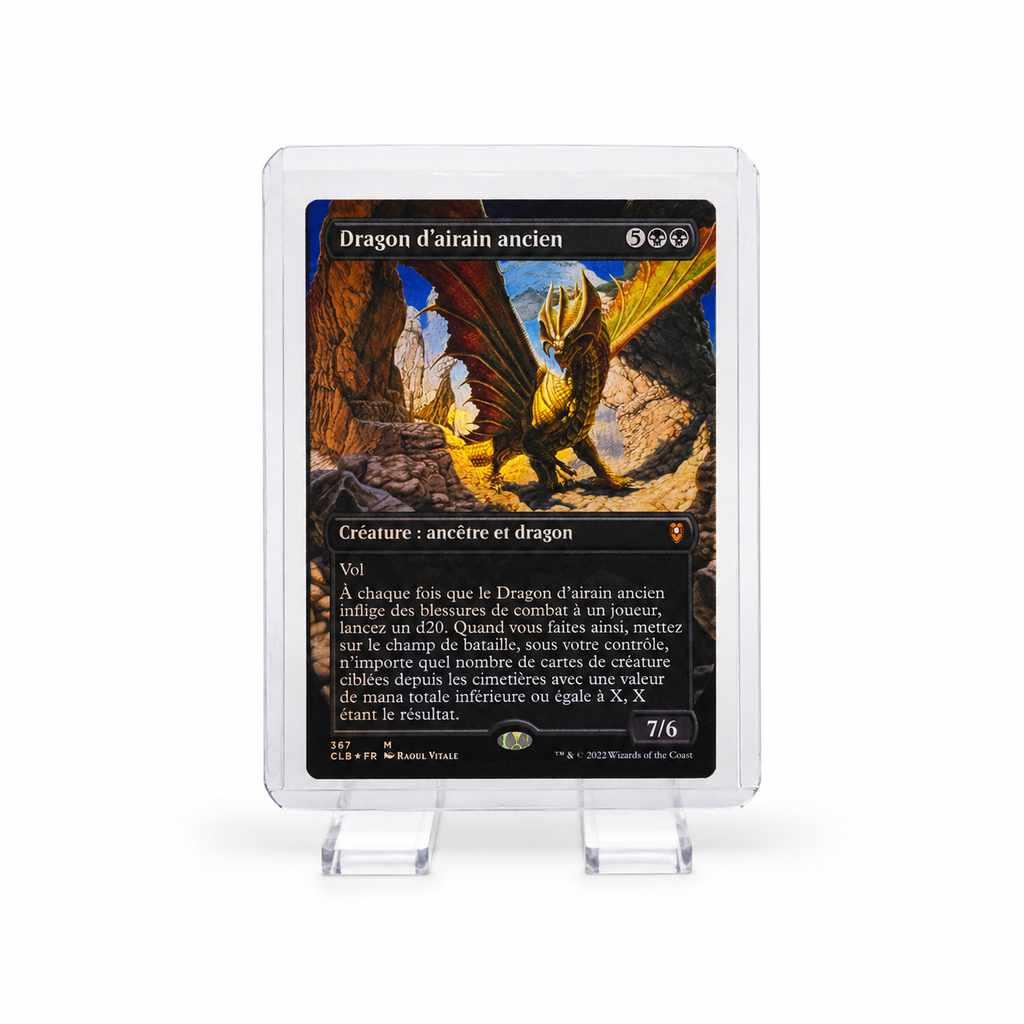 Dragon d'airain ancien (Foil) 0367 – Commander Legends: Battle for Baldur's Gate – Magic: The Gathering – FR
