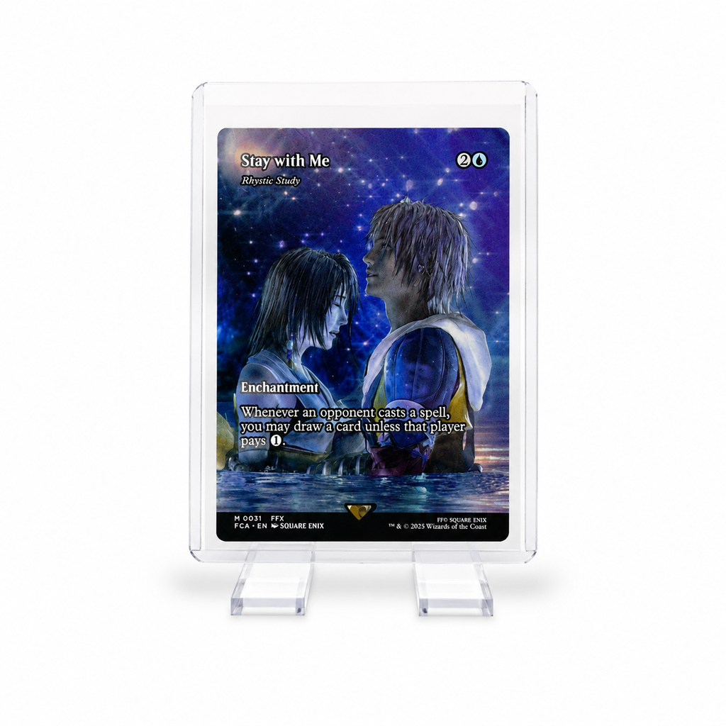 Stay with Me (Rhystic Study) – Final Fantasy Through the Ages 0031 – Magic: The Gathering – EN