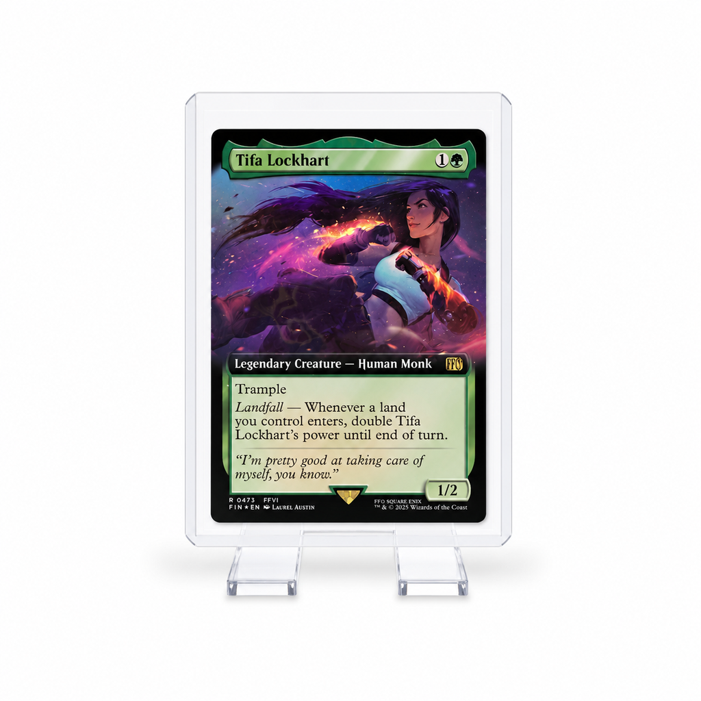 Tifa Lockhart (Borderless Foil) 0473 – Final Fantasy – Magic: The Gathering – EN
