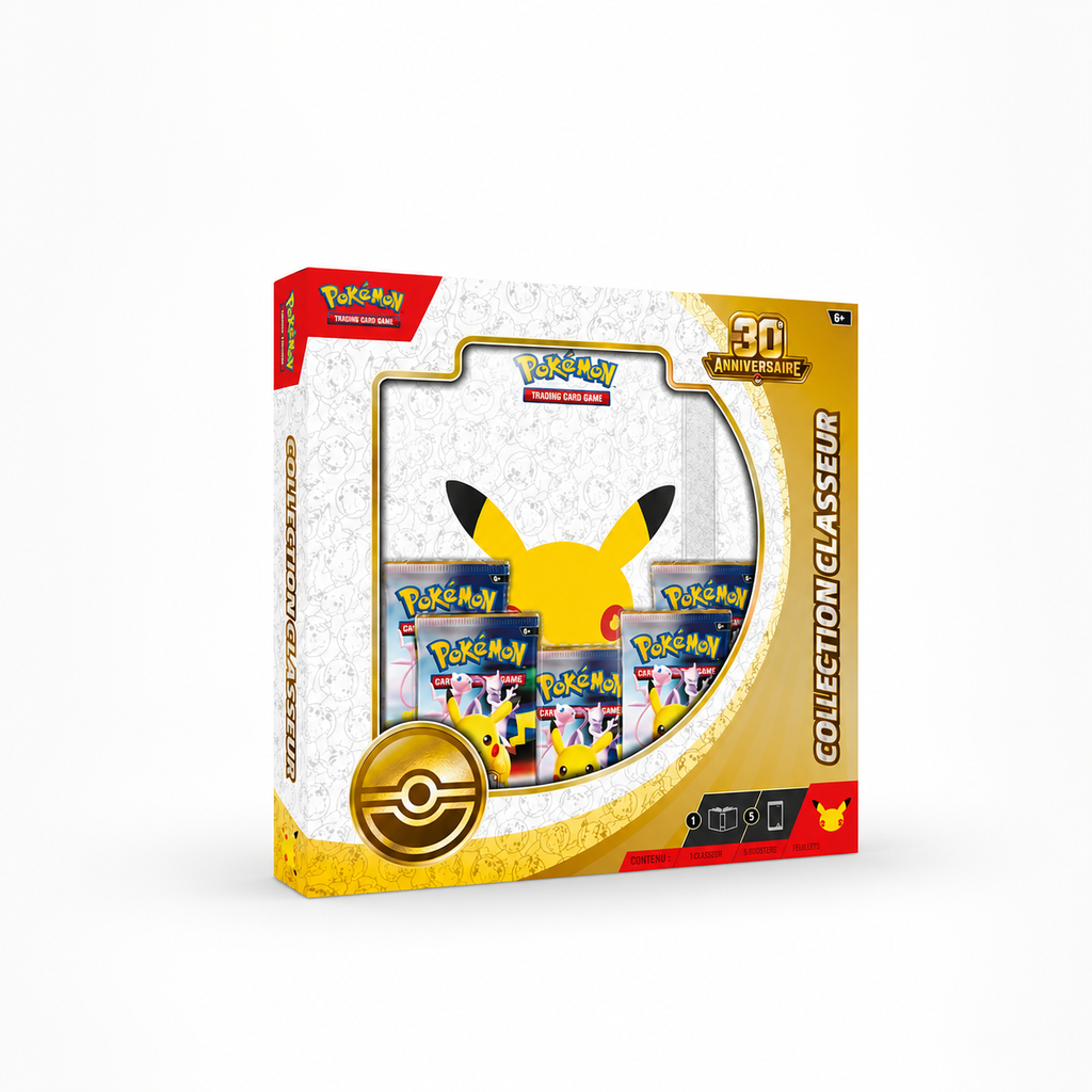 The Pokémon Company – Pokémon – Collection Classeur 30ᵉ Anniversaire (FR)