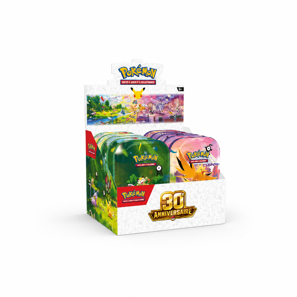 The Pokémon Company – Pokémon – Mini Tin 30ᵉ Anniversaire (FR)