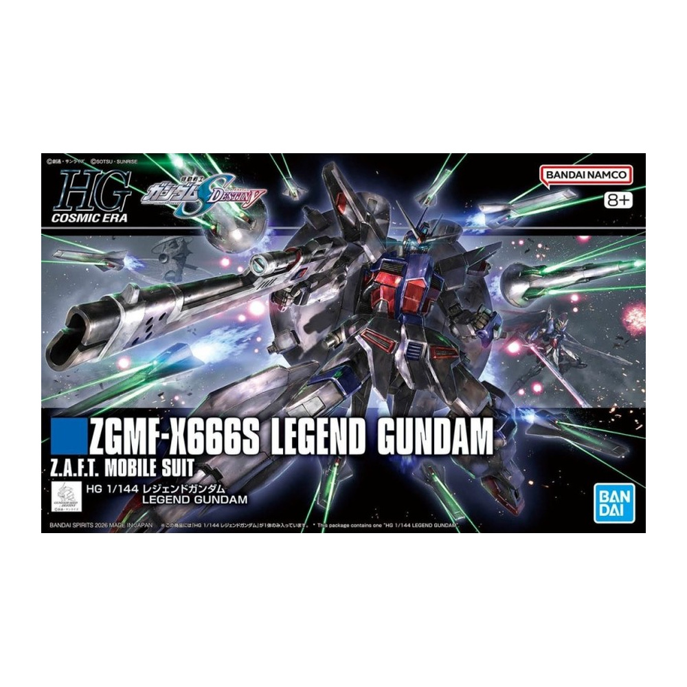 Gundam SEED Destiny – HG 1/144 Legend Gundam – Bandai Spirits