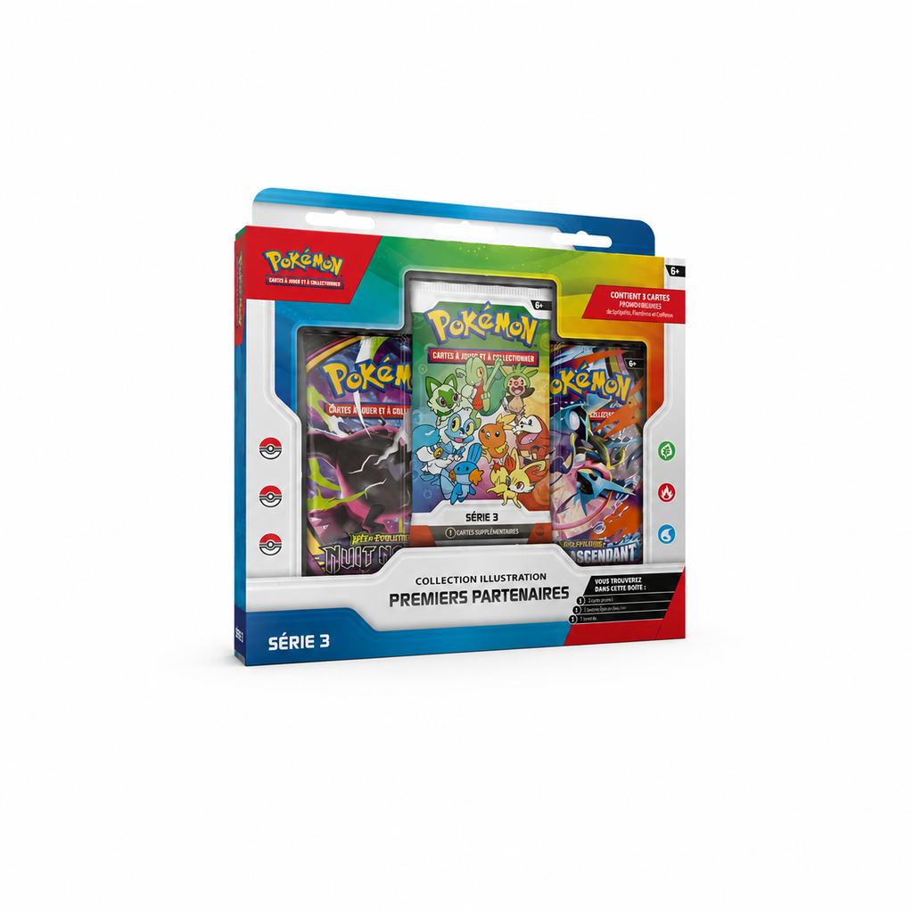 Collection Illustration Pokémon – Premiers Partenaires Série 3 [FR]