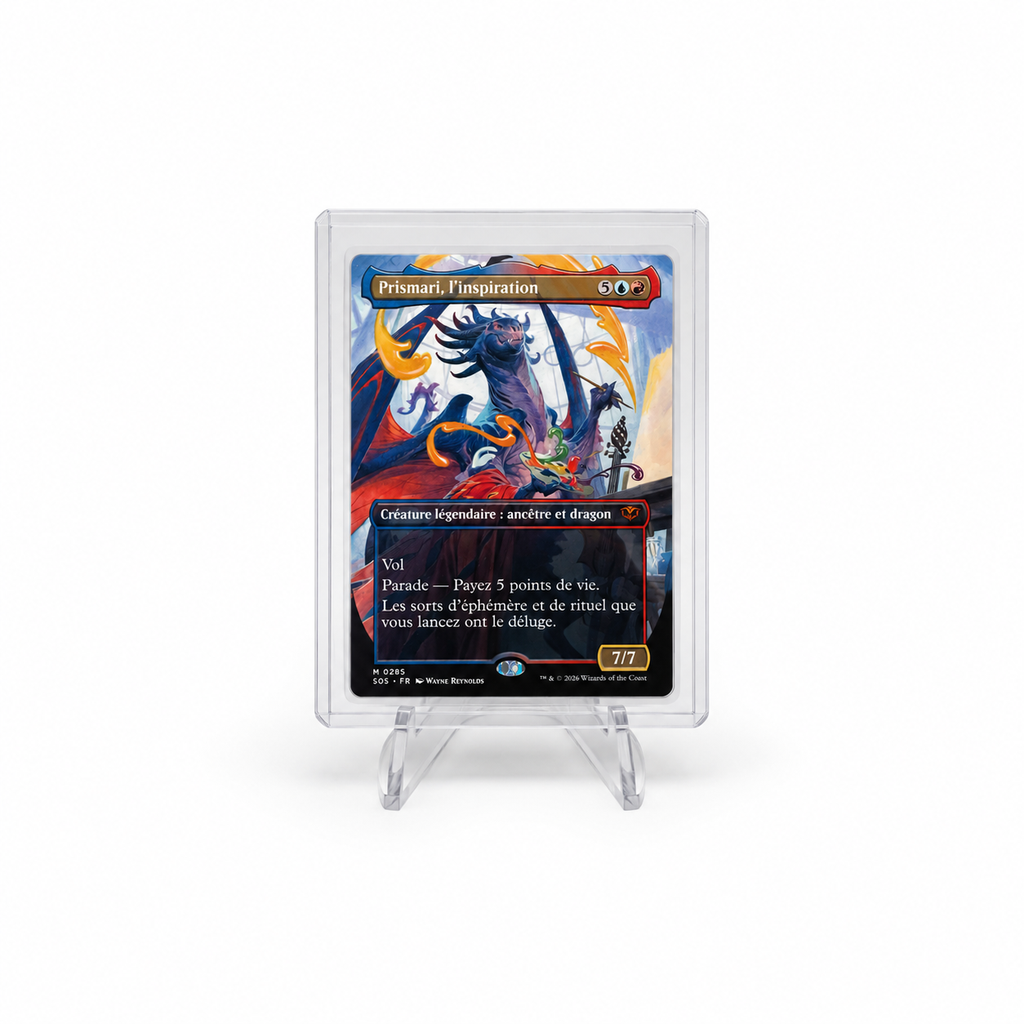 Magic: The Gathering – Prismari, l'Inspiration (Borderless) – Carte à l'unité (FR)