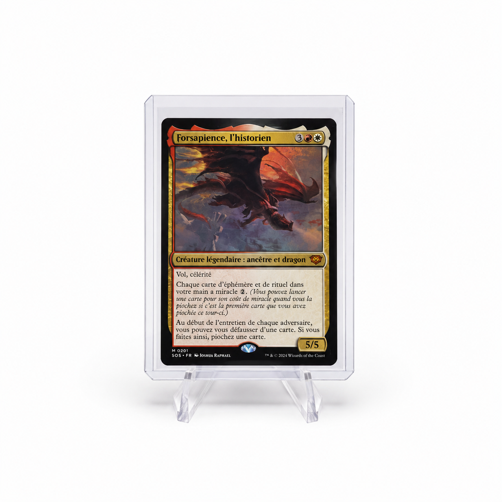 Magic: The Gathering – Forsapience, l'Historien (Foil) – Carte à l'unité (FR)