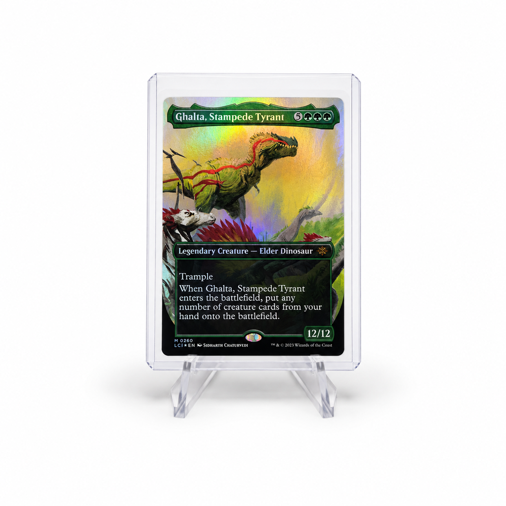 Magic: The Gathering – Ghalta, Stampede Tyrant (Foil) – Carte à l'unité (EN)