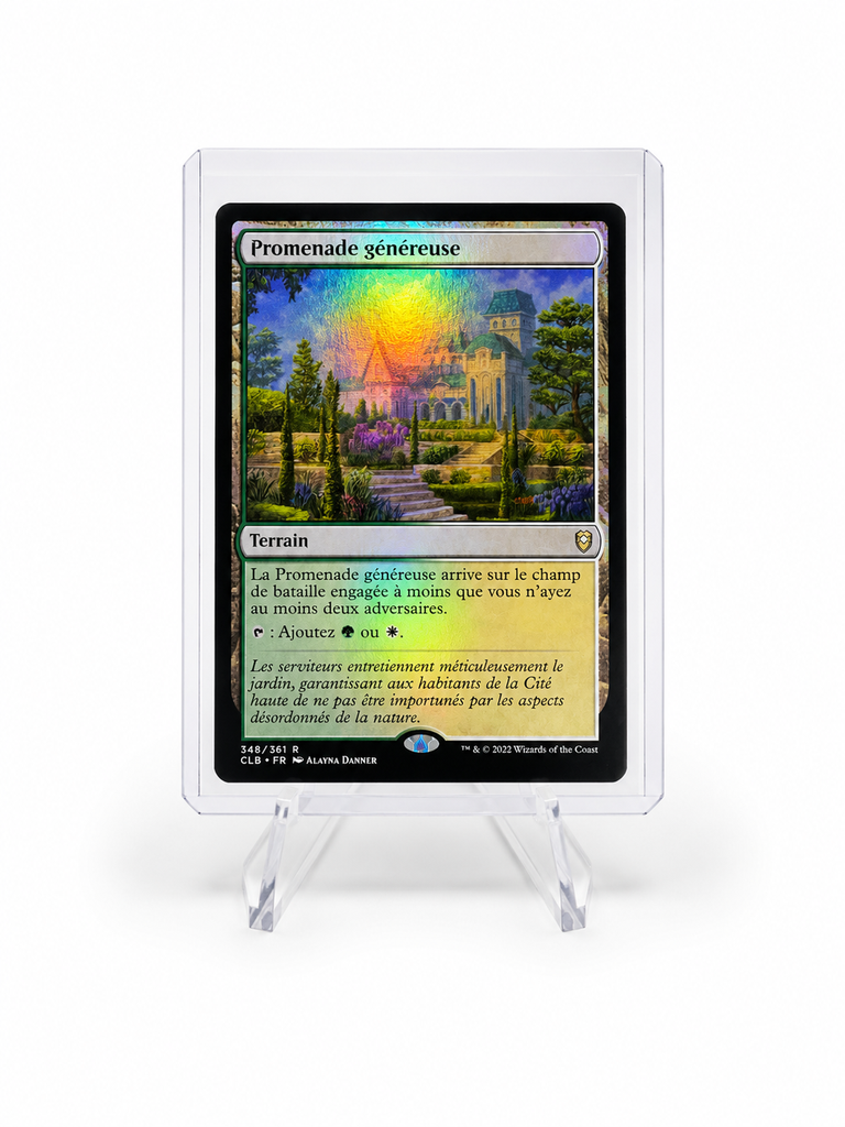 Magic: The Gathering – Promenade généreuse (Foil) – Carte à l'unité (FR)
